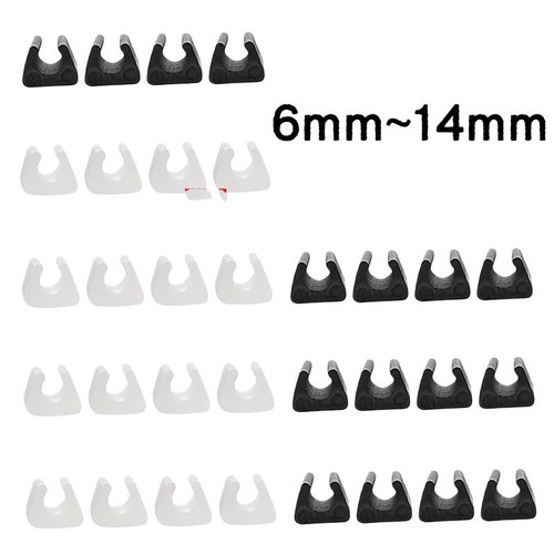 Plastic chair foot shape - plastic, u