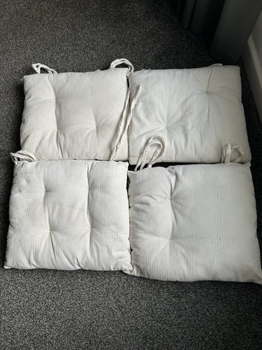 Set white square chair - set,