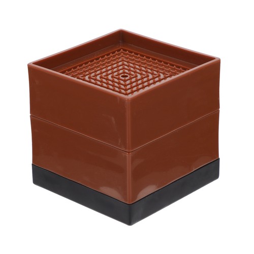 Heavy duty brown - plastic, bed