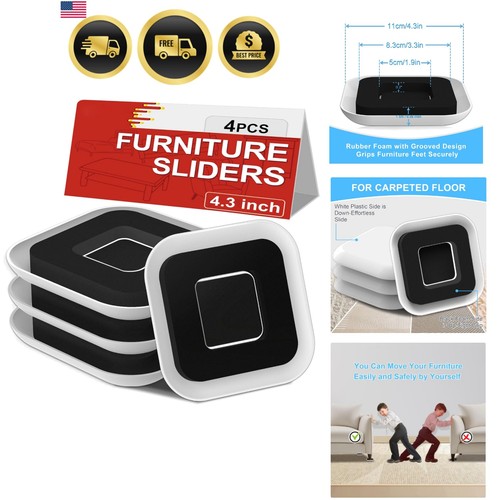 Furniture sliders for carpets - furniture,