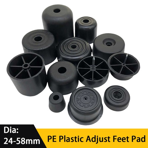 Plastic adjust foot - adjust, pads